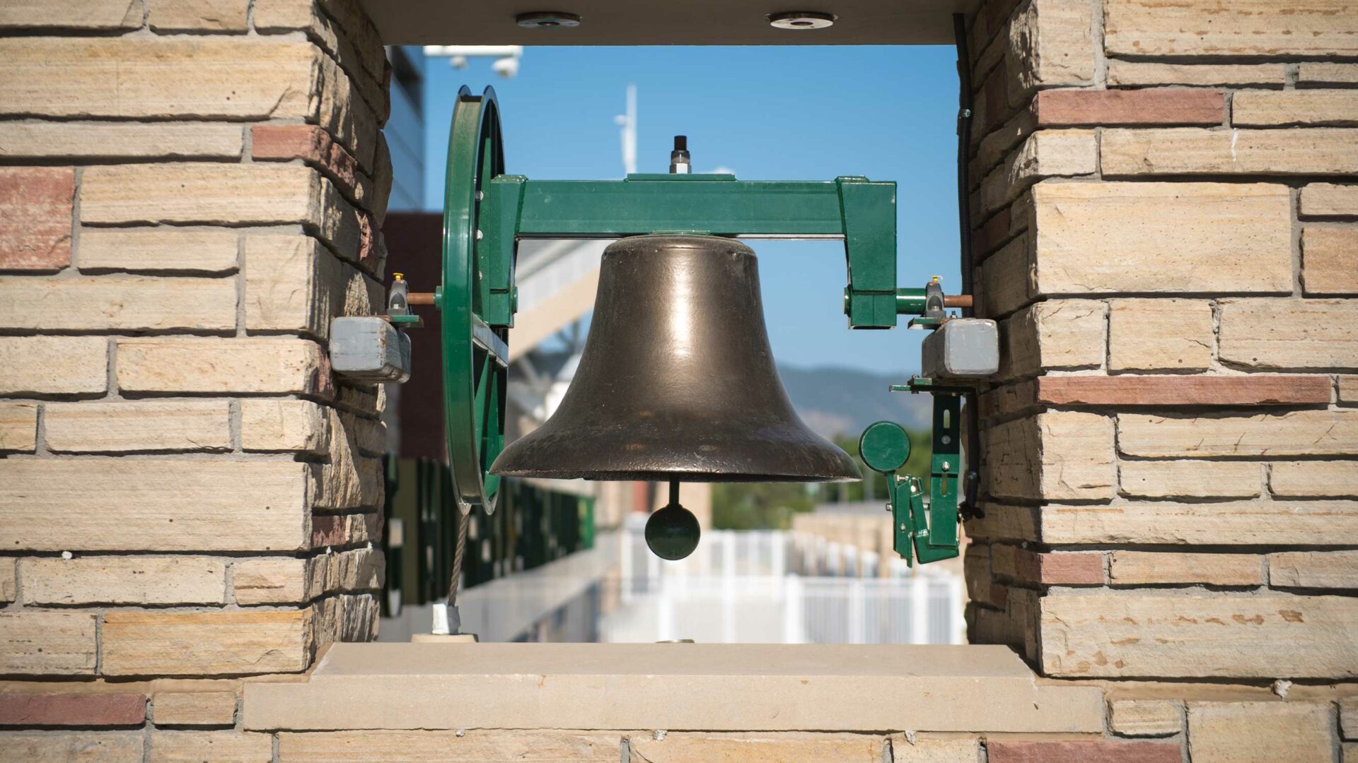 Old Main Bell close-up